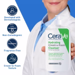 CeraVe Hydrating Cream-to-Foam Cleanser - Image 3